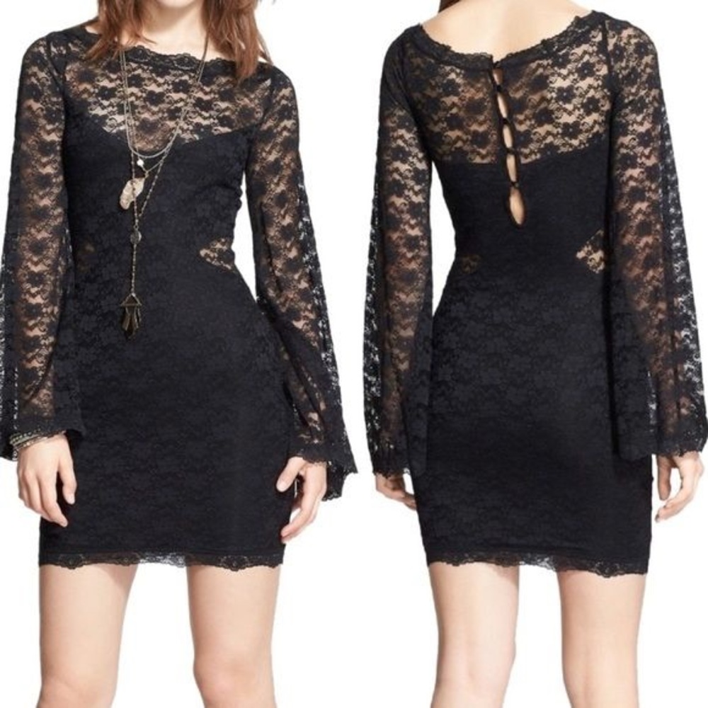 Bell sleeve Free People LBD